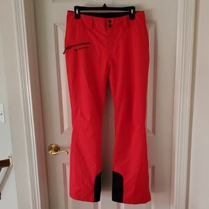 Obermeyer Women's Red Ski Pants Size 4